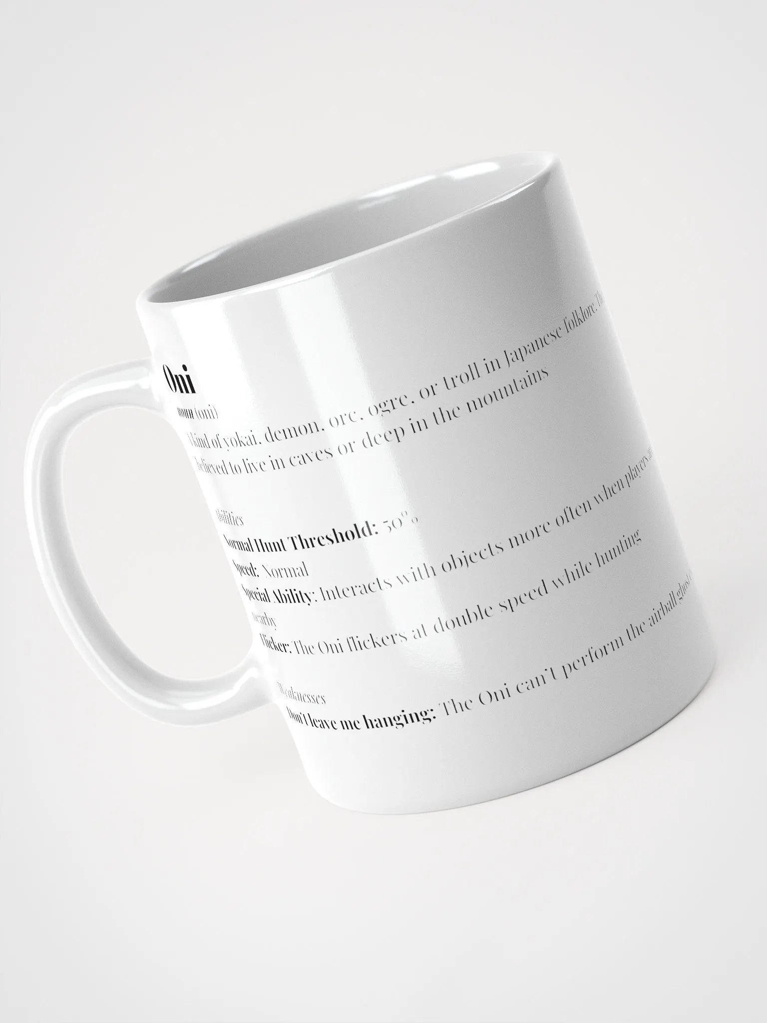 Oni Definition Mug product image (2)