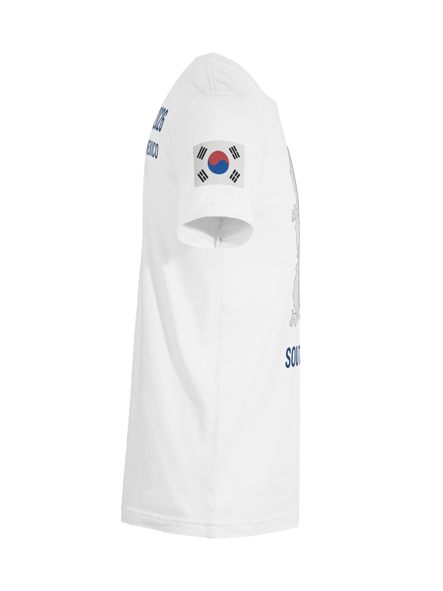 South Korea 2026 World Cup Flag Tee - "Taegeuk Warriors" Edition - Premium Unisex T-Shirt product image (101)