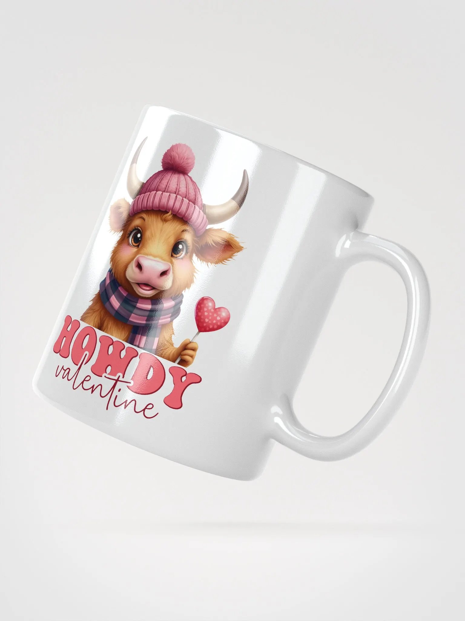 Howdy Valentine Cow Mug product image (2)