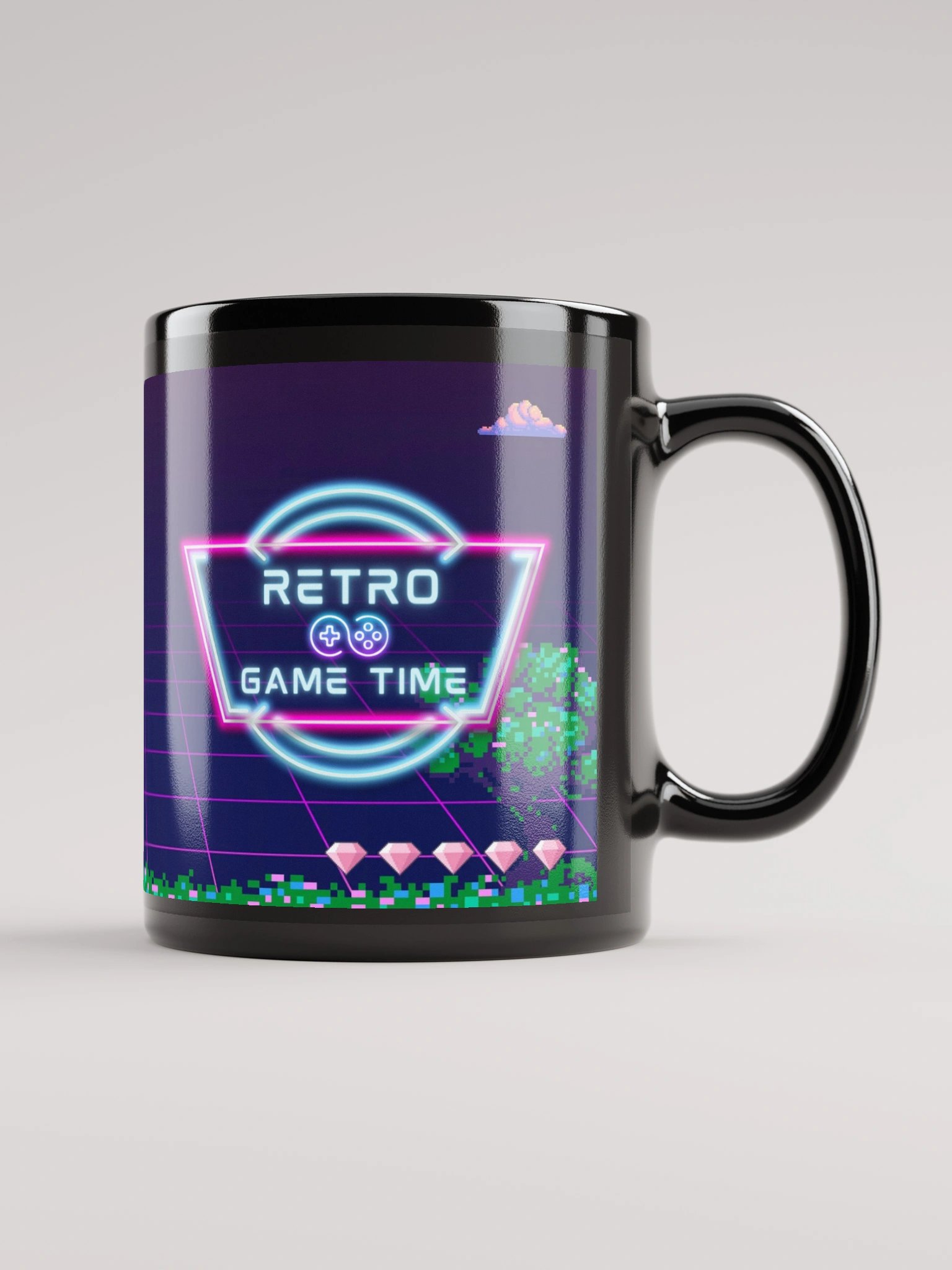 Retro Game Time Mug product image (2)
