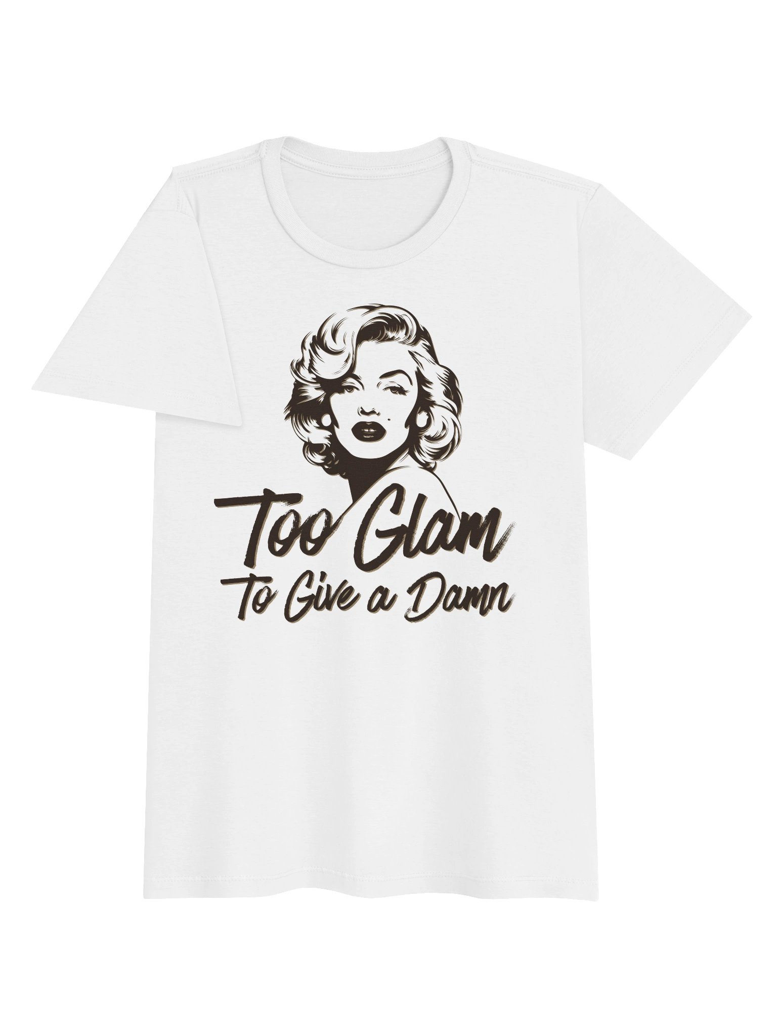 Too Glam To Give a Damn Women's T-Shirt product image (3)