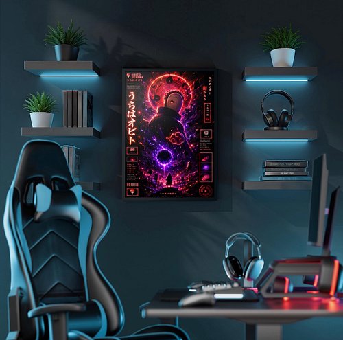 Are you a fan of Naruto? Are you also a fan of Obito Uchiha? If so then you’ll love this Obito themed print. Bring a new upgr...