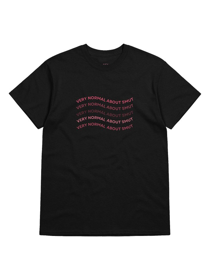 very normal about smut wavy t-shirt product image (1)