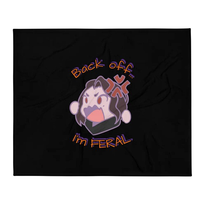 I'm Feral Blanket product image (2)