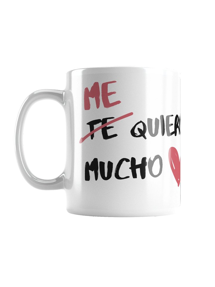Crossed Out Love White Glossy Mug product image (2)