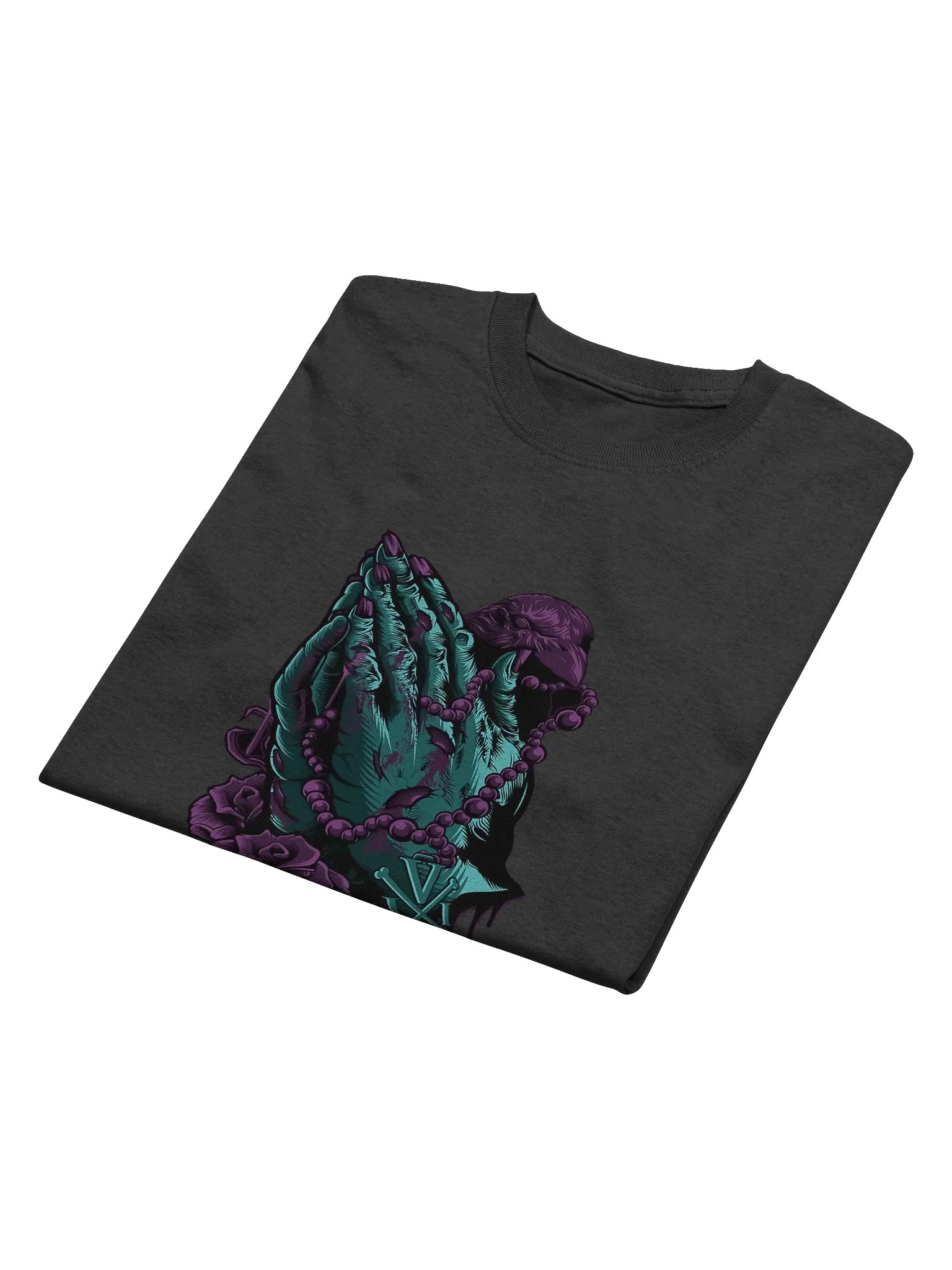 Vampire Prayer Heavyweight Printed T-Shirt product image (4)