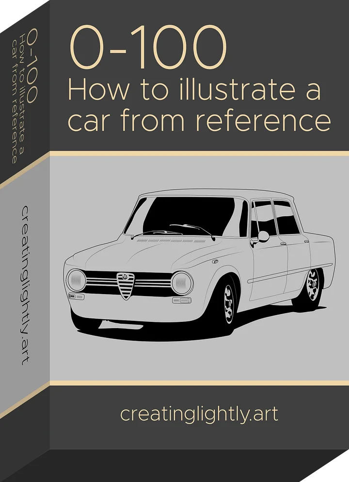 0-100: How to illustrate a car from reference product image (1)