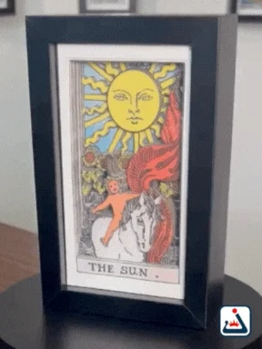 The Sun – 3D Tarot Shadow Box Art product image (2)