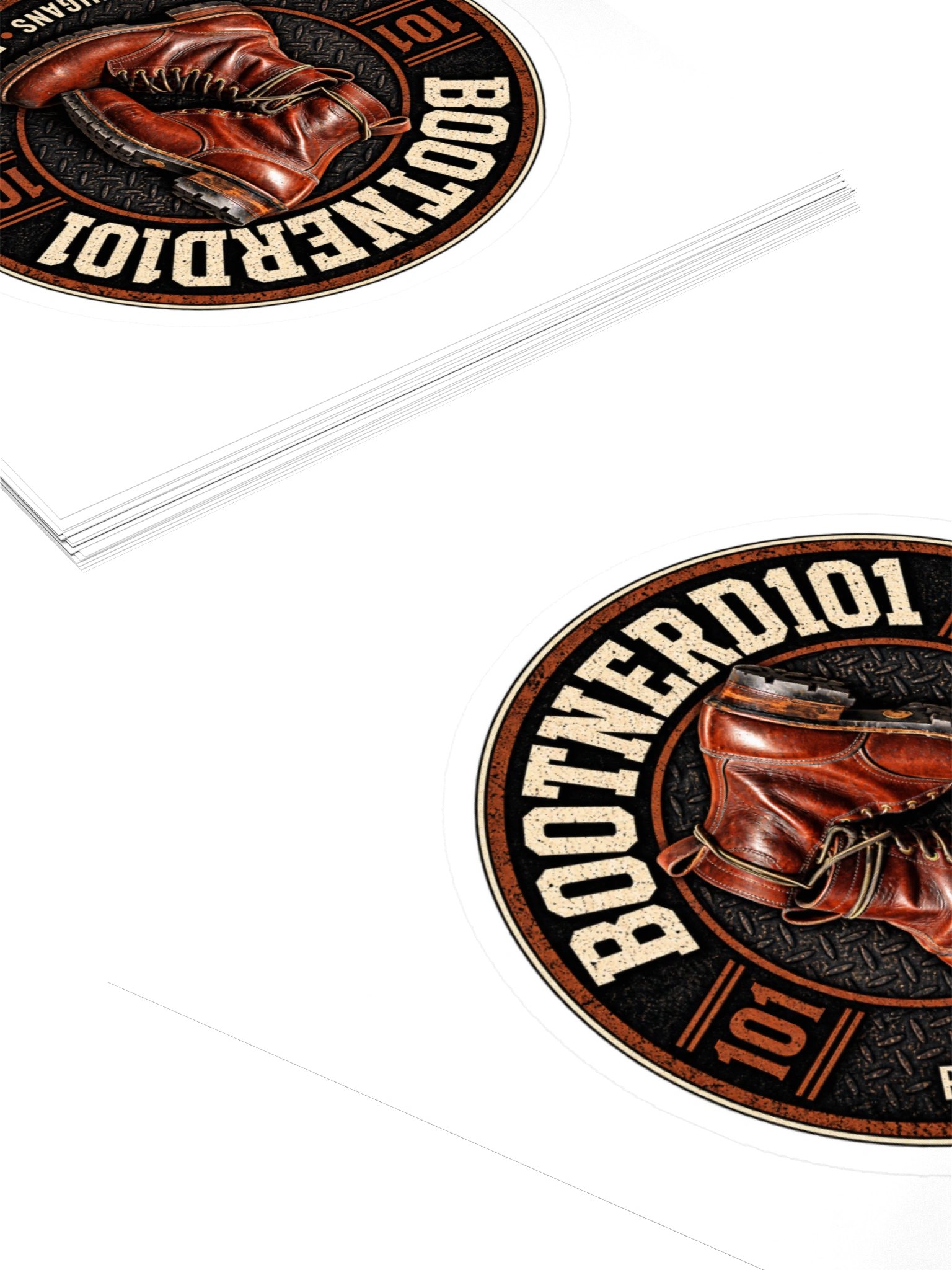 BootNerd101 Classic Logo Sticker product image (4)