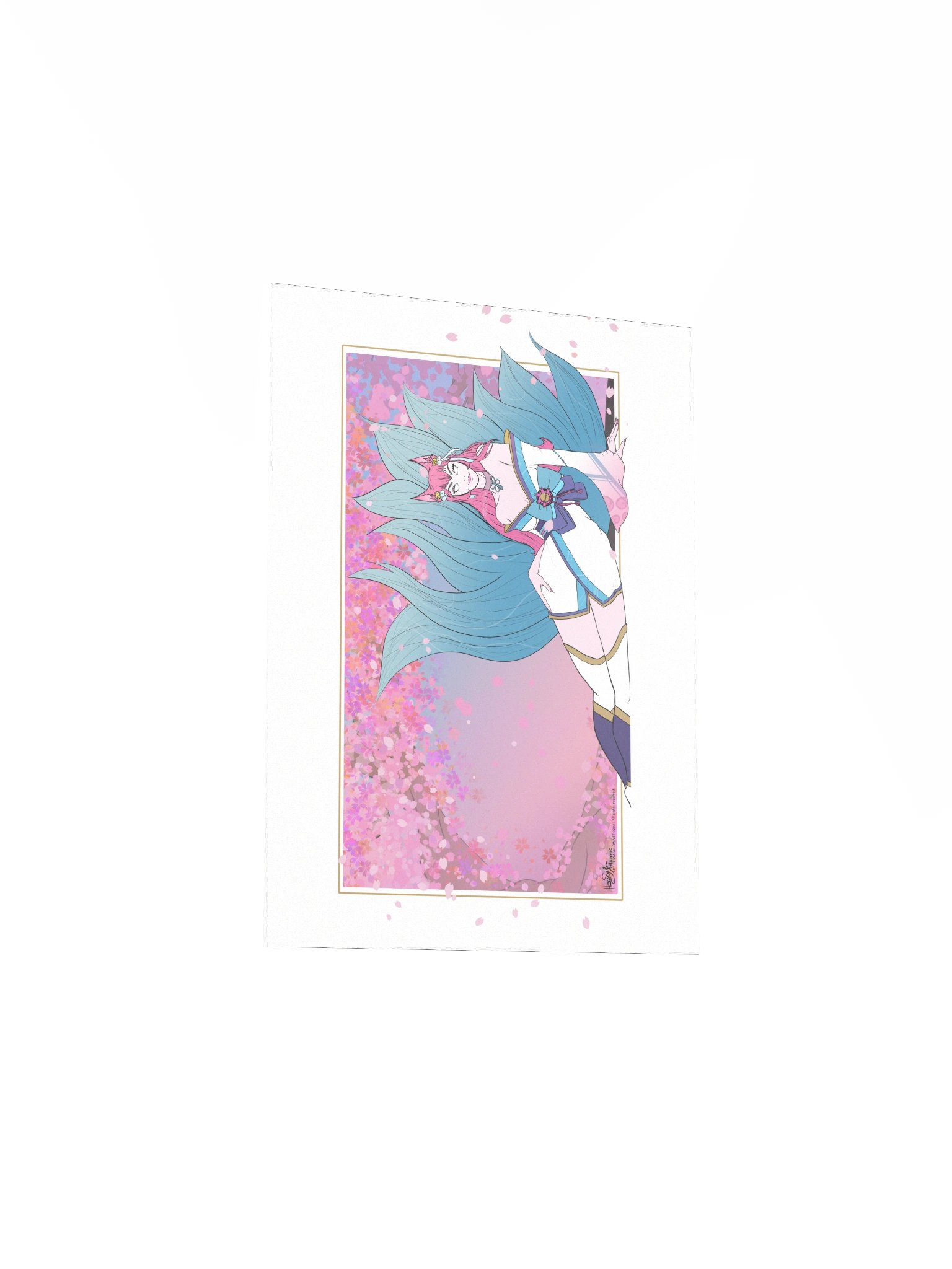 Spirit Blossom Ahri // Print product image (4)