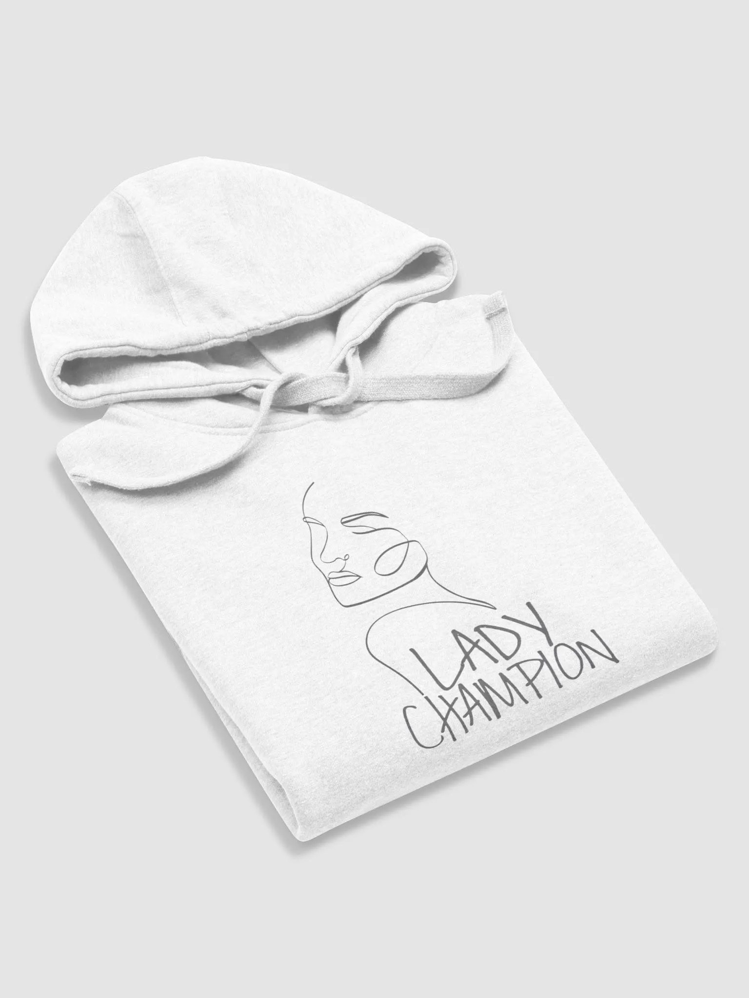 Lady Champion Line Art Hoodie product image (5)
