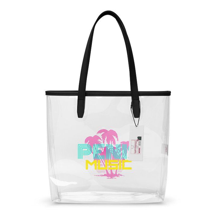 Penis Music clear tote product image (2)