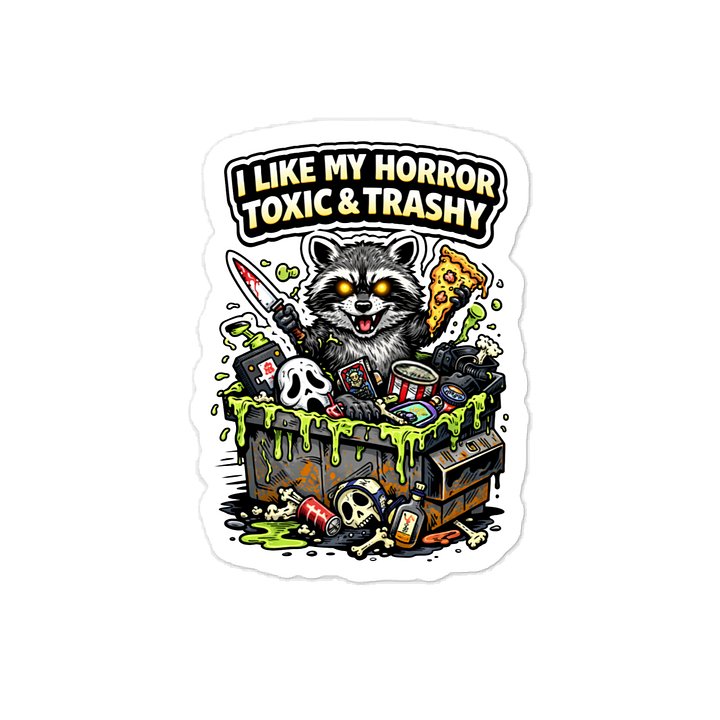 Horror Taste Sticker product image (1)