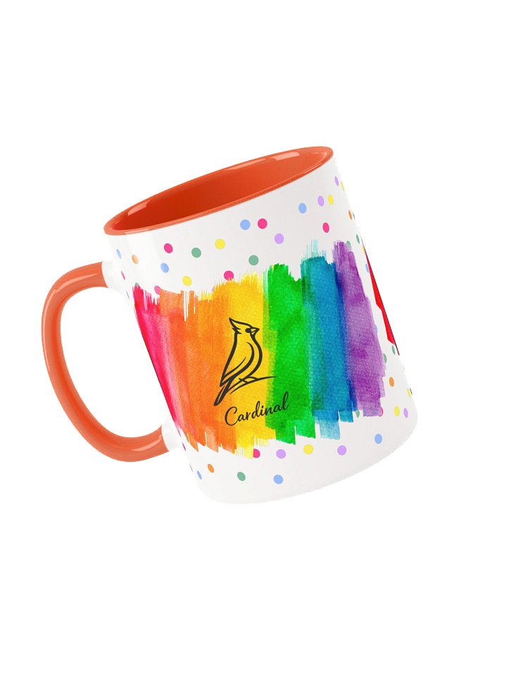 Colorburst Cardinal Silhouette Mug – 11oz / 15oz product image (37)