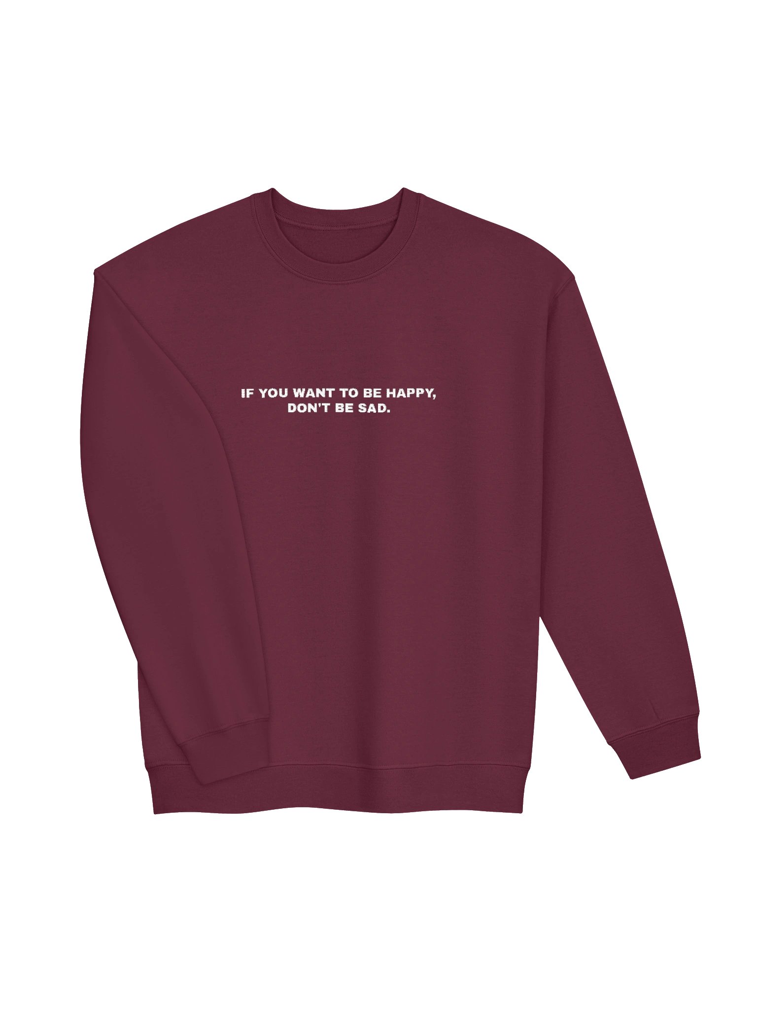 IF YOU WANT TO BE HAPPY - EMBROIDERED product image (3)