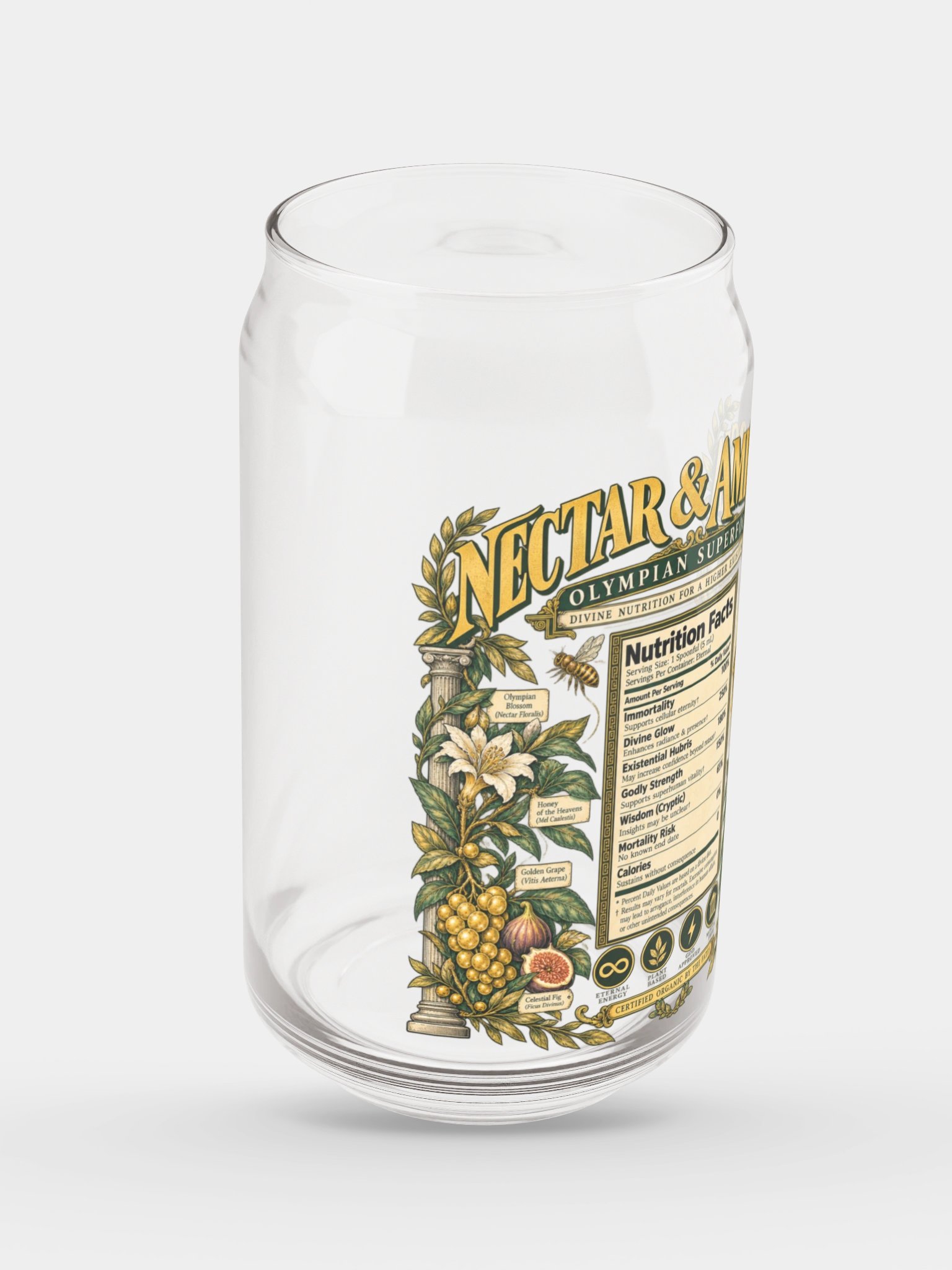Nectar & Ambrosia Olympian Superfood Can Glass product image (4)
