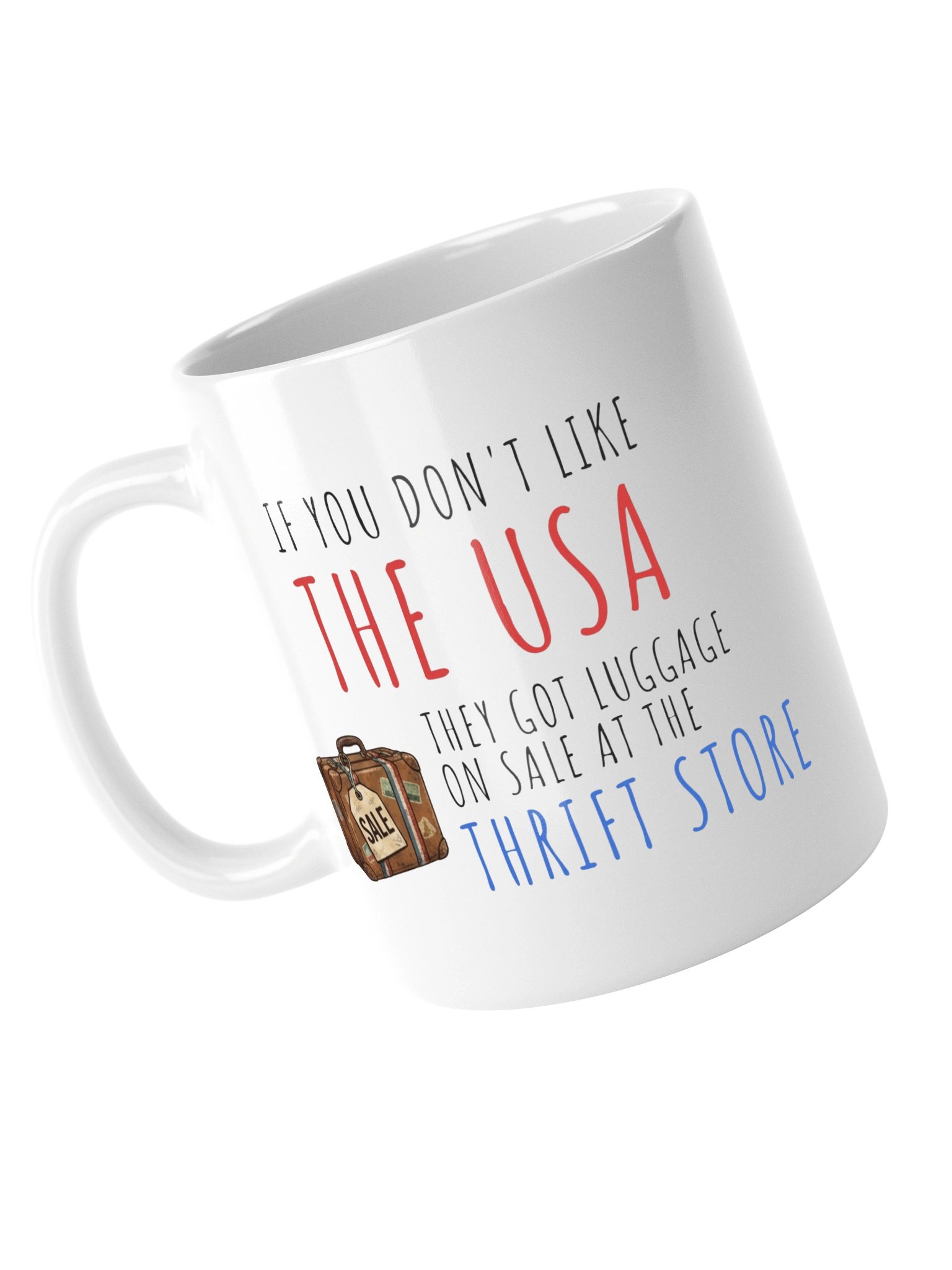 The Luggage Mug - White product image (10)