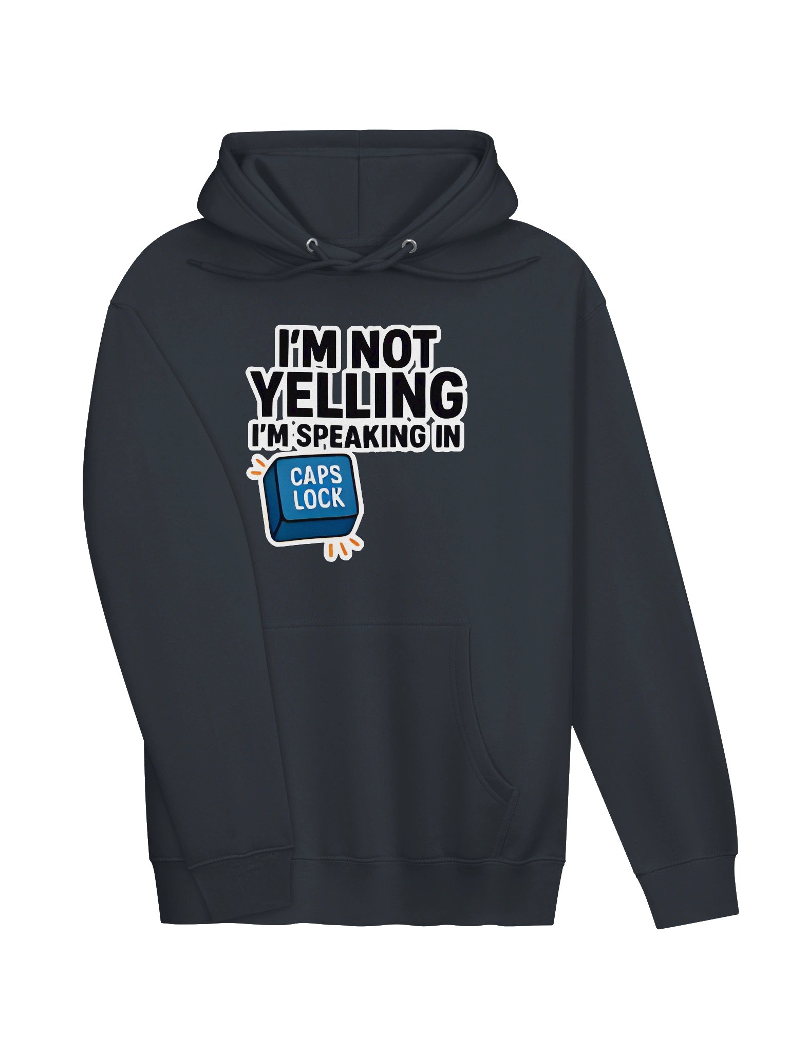 Just CAPS LOCK hoodie product image (23)
