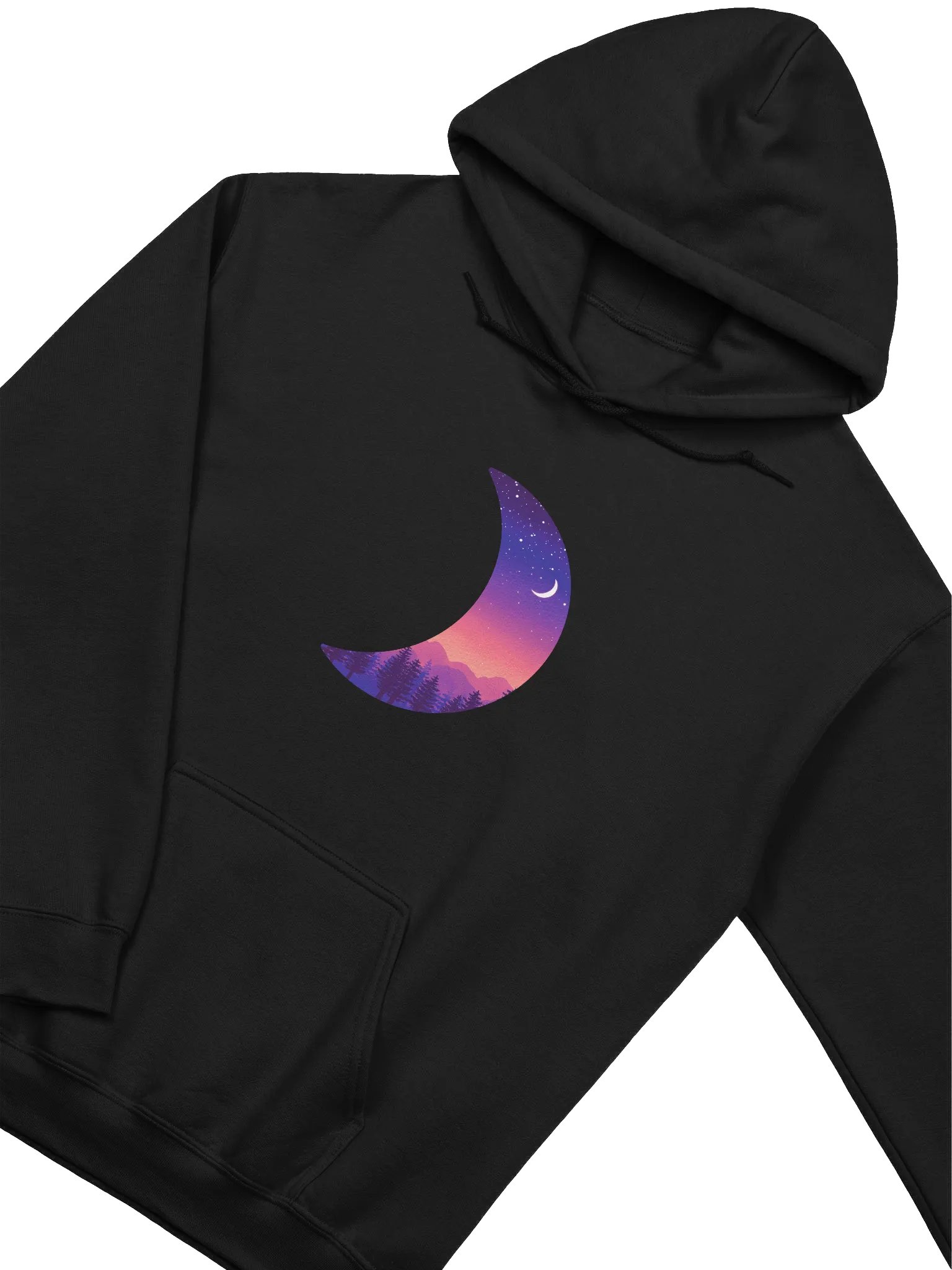 Lavender Sunset - Crescent Gildan Classic Hoodie product image (1)