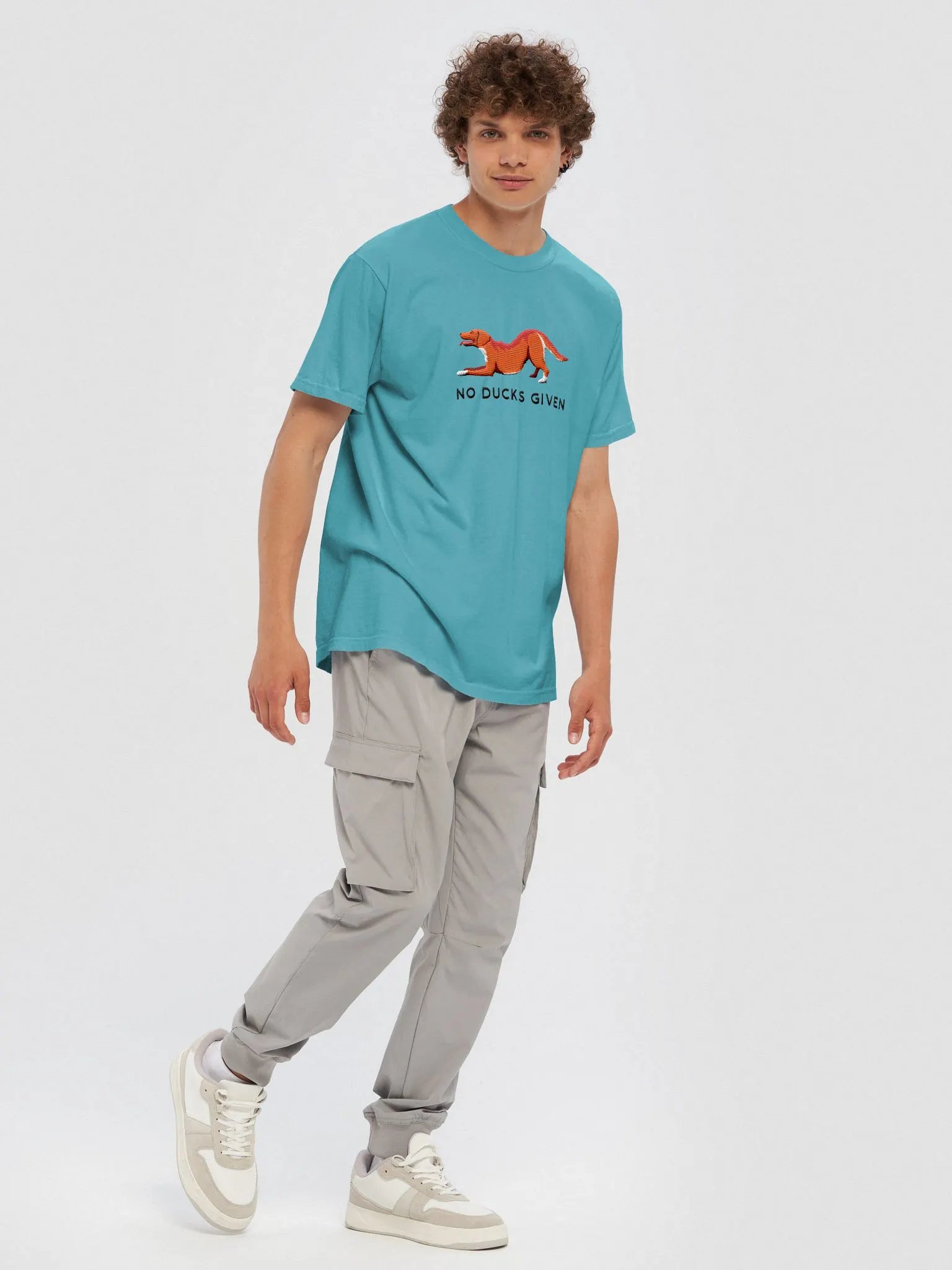 No Ducks Given T-Shirt(Embroidered) of a Nova Scotia Duck Tolling Retriever product image (6)