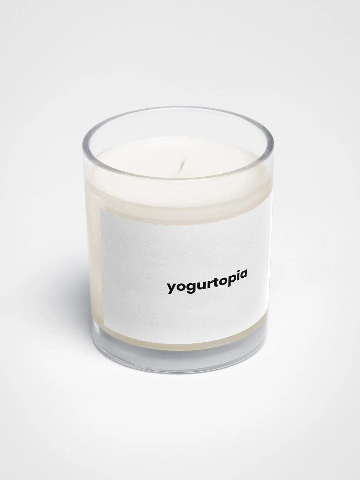 "yogurtopia" candle product image (2)