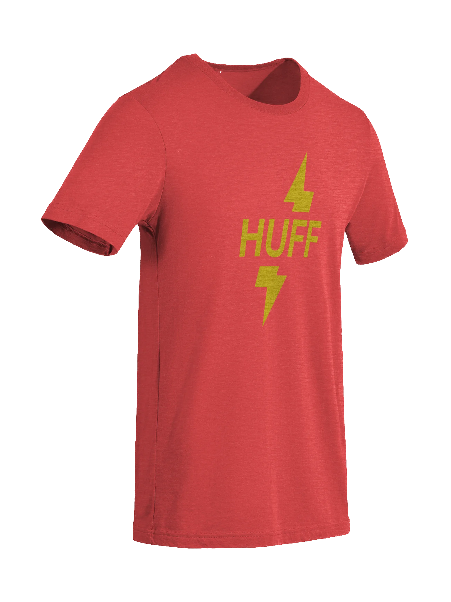 Huff Bolt Short Sleeve T-Shirt Red (Large Logo) product image (9)