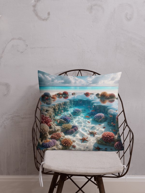 Underwater Oasis Premium Decorative Pillow | AI Design product image (1)