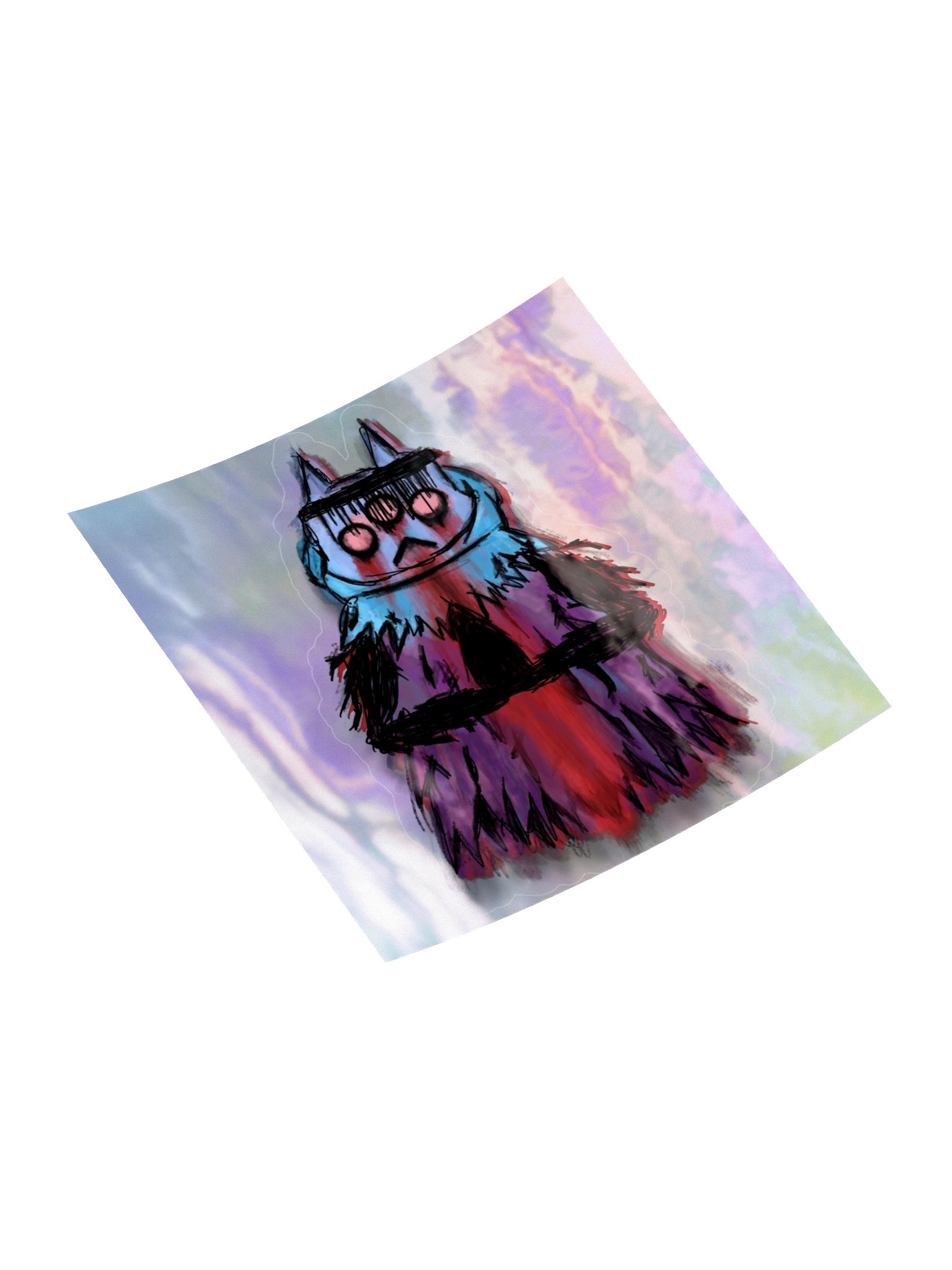 The Squarsh Who Waits Sticker product image (4)