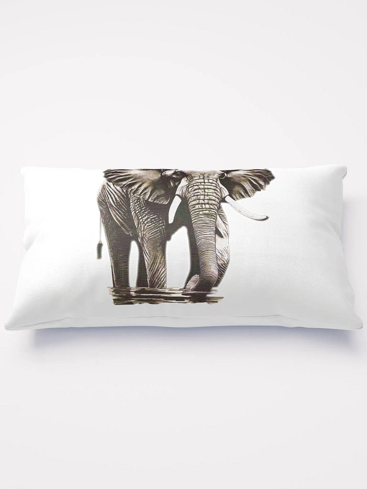 Elephant in water art product image (2)