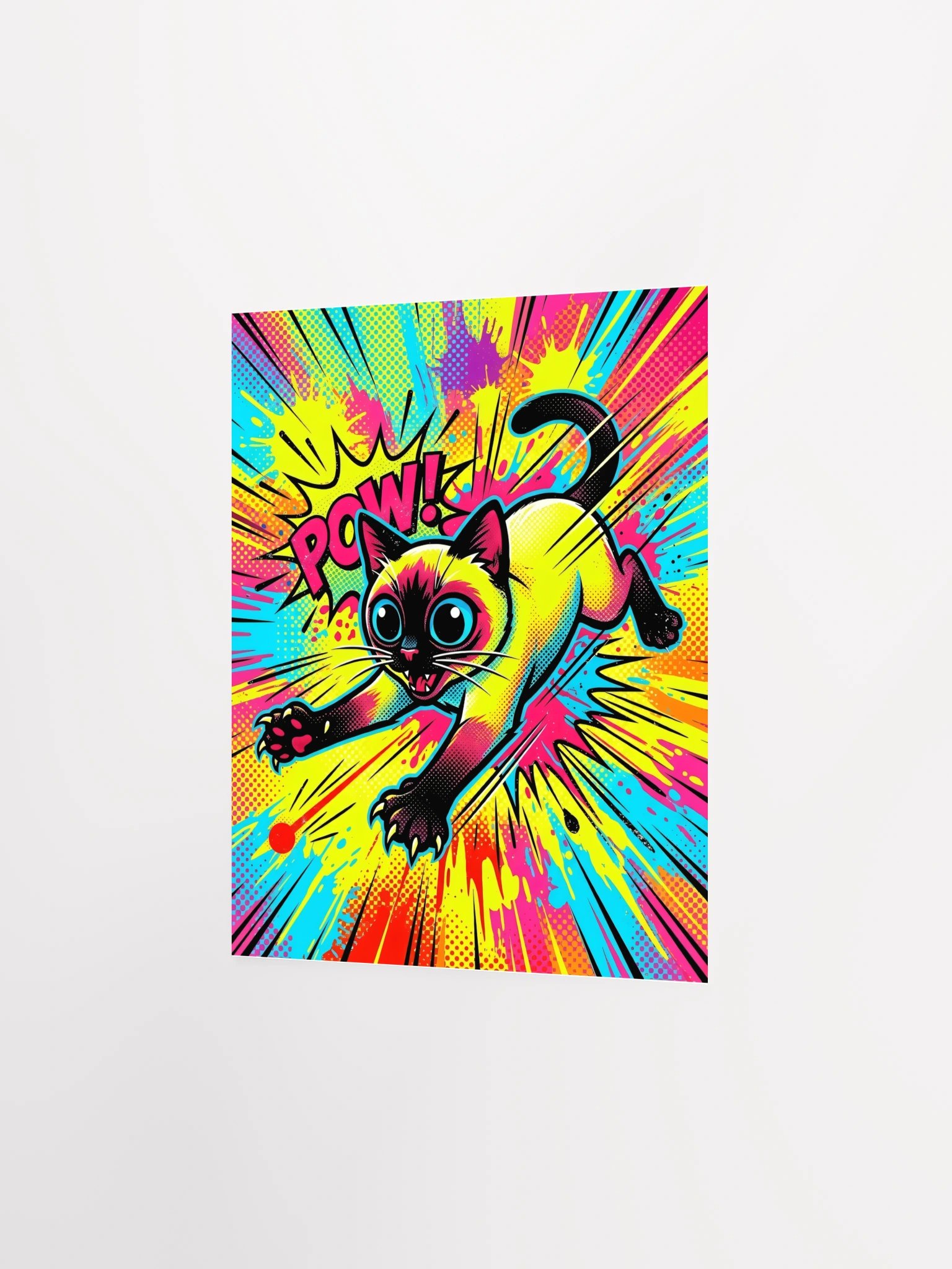 Laser Chase Siamese Poster product image (26)