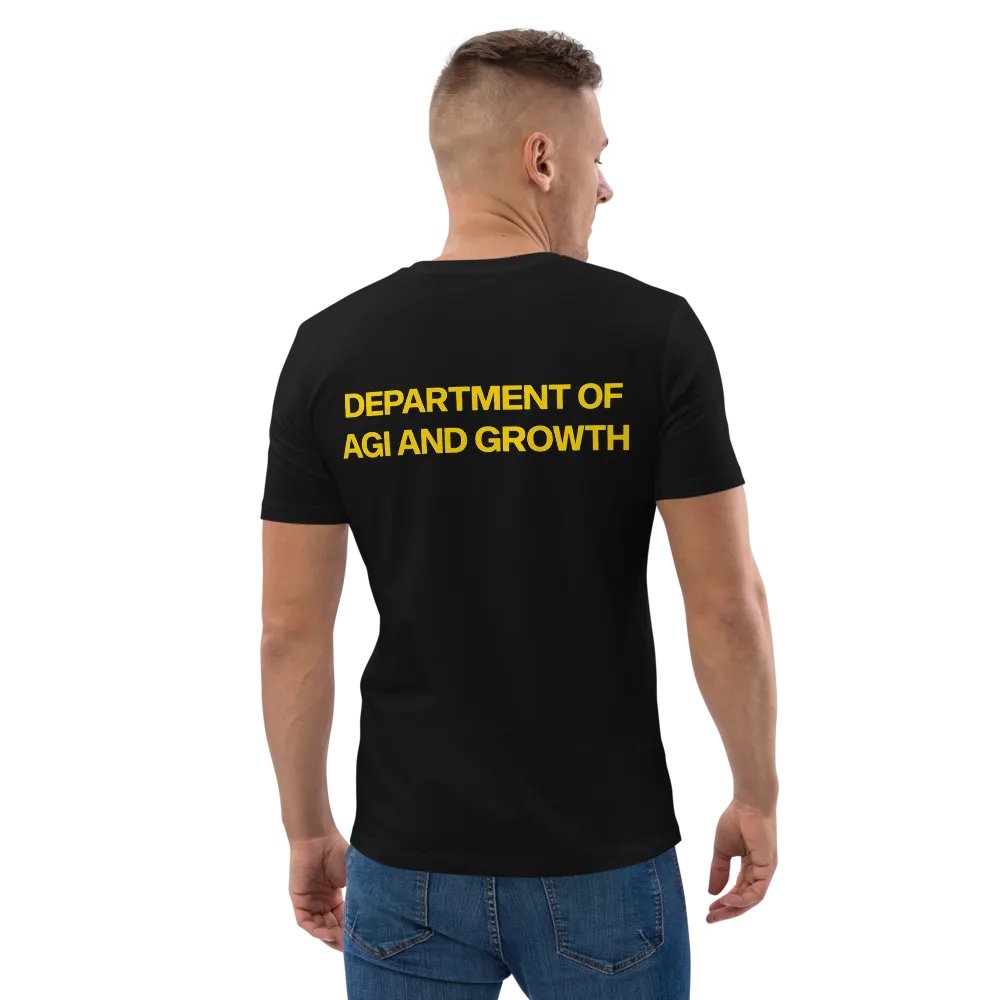 department of agi and growth t-shirt - 100% organic cotton product image (6)