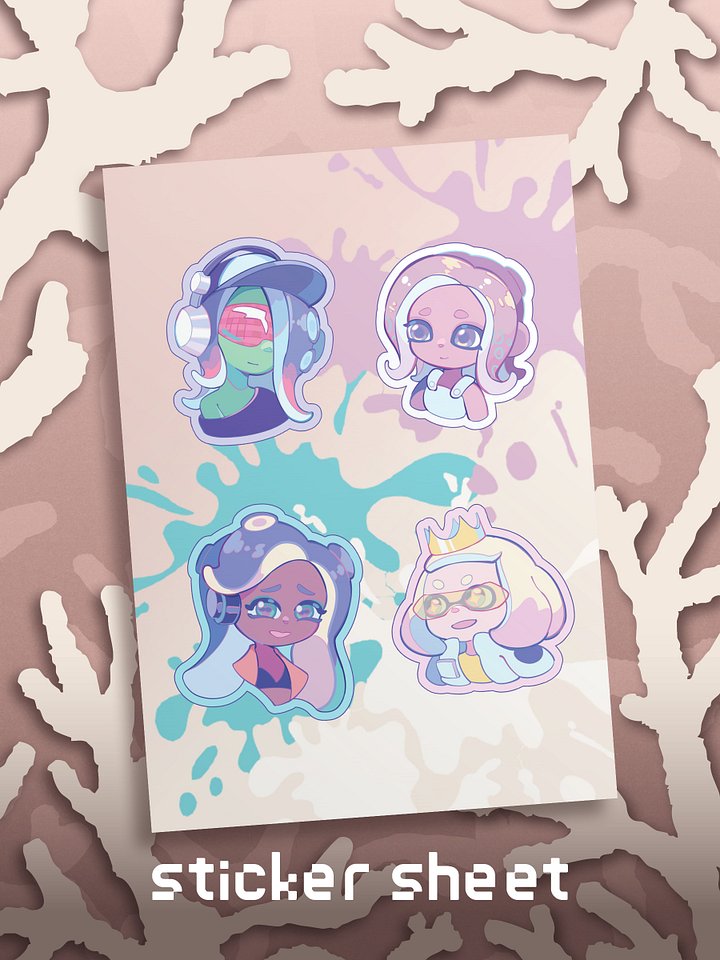 Side Order Sticker Sheet product image (1)