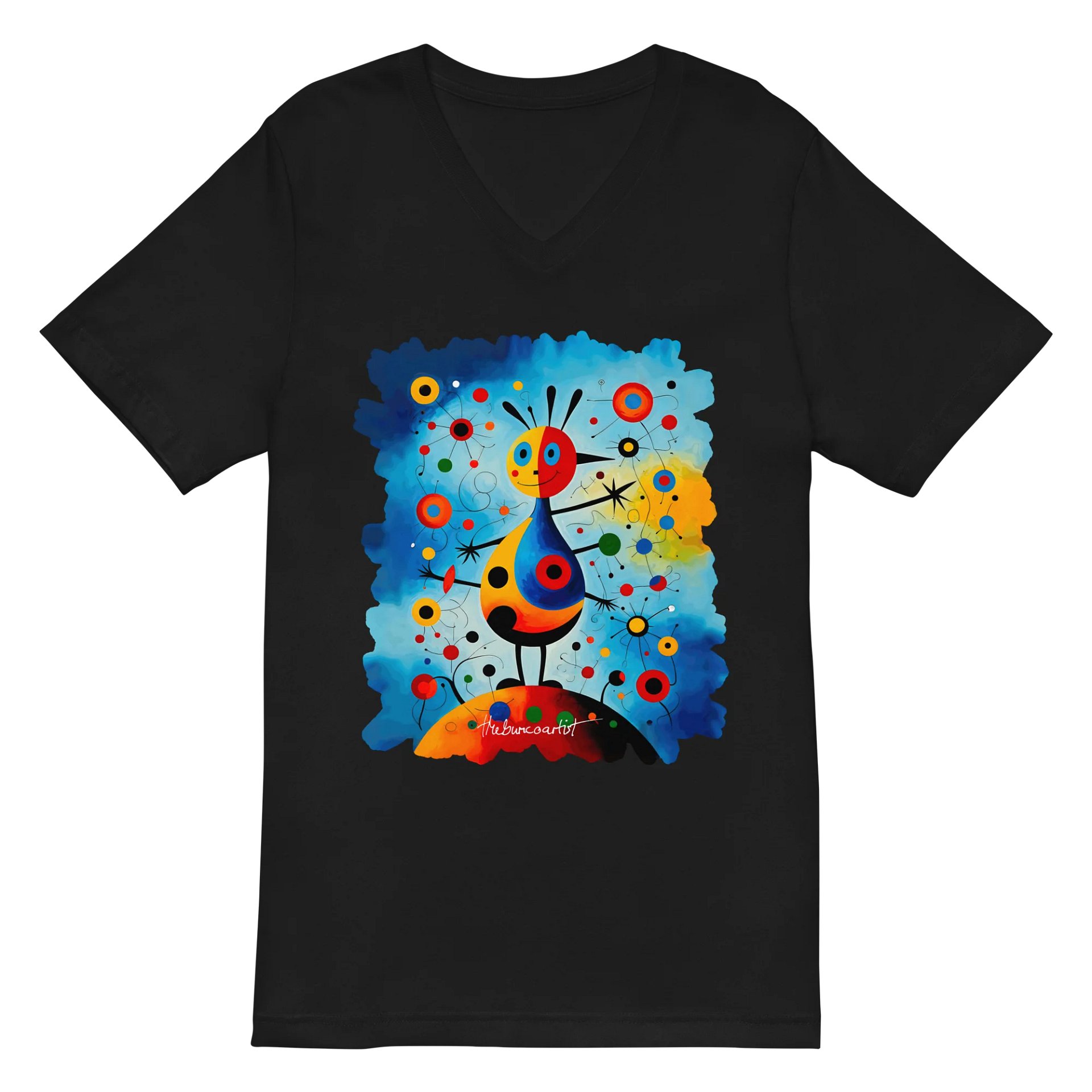 Bella+Canvas Short Sleeve V-Neck Jersey T-Shirt product image (1)