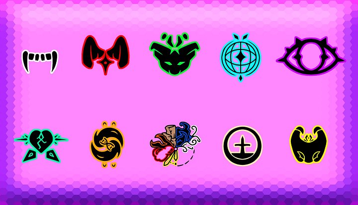Races Kiss Cut Stickers Bundle Sheet 1 product image (1)
