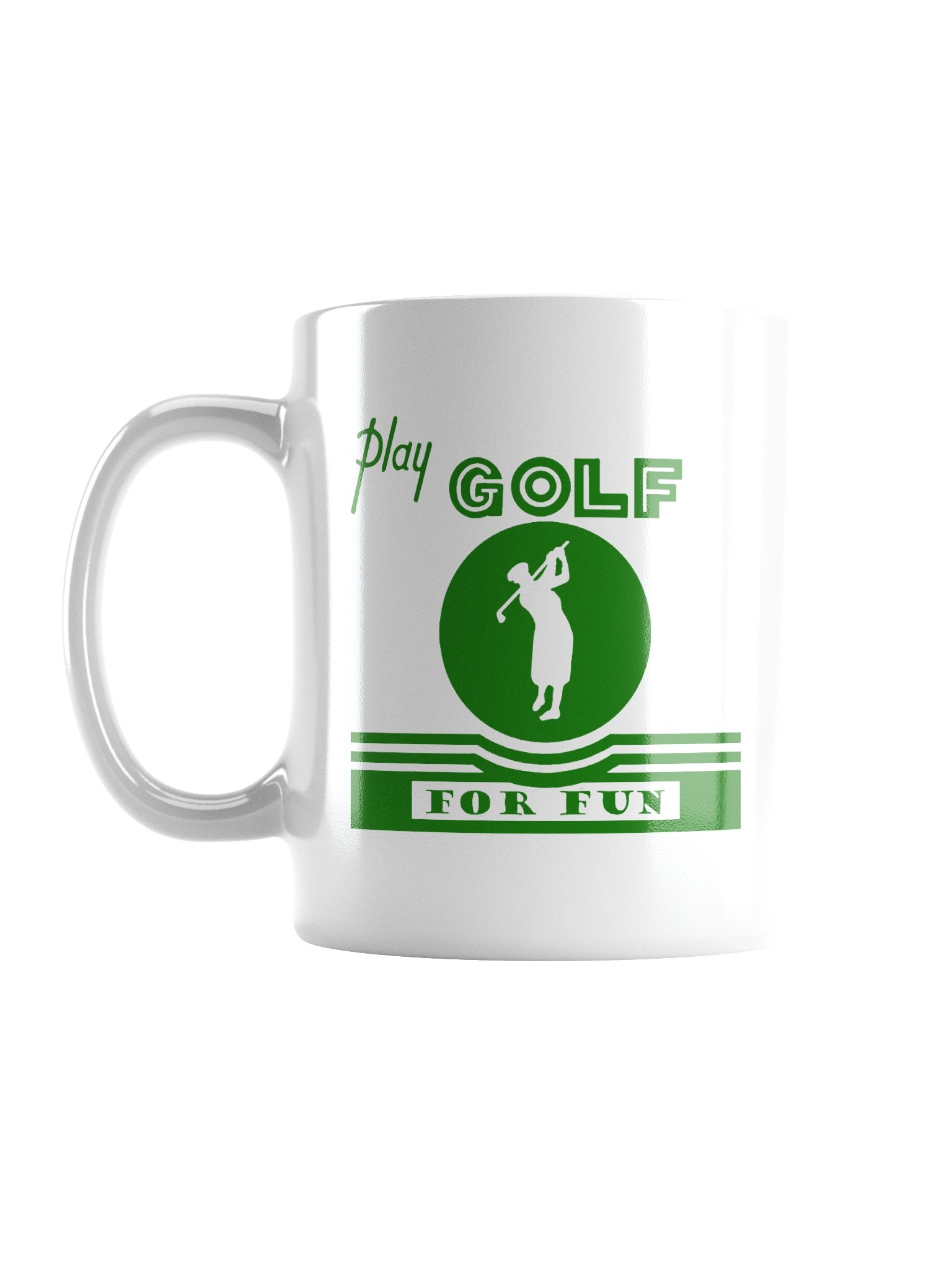 'Golf for Fun' White Mug product image (1)