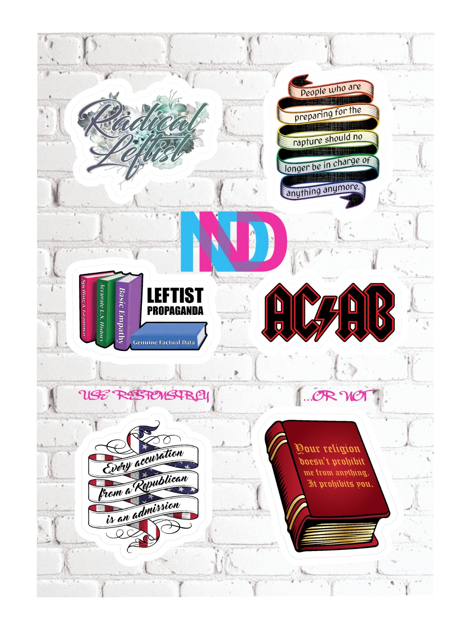 Leftist Sticker Sheet product image (3)