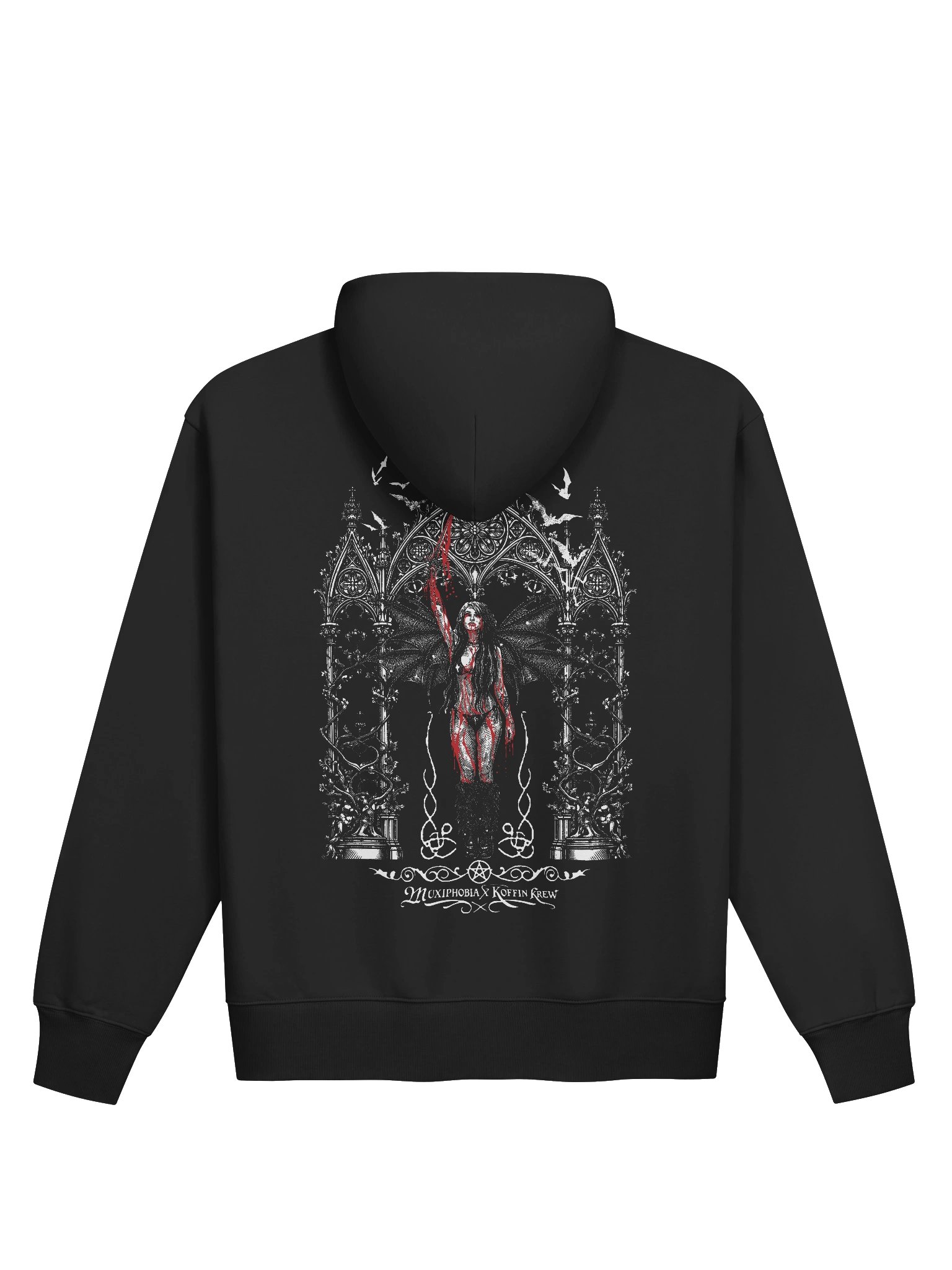 MuxiPhobia Heavy Zip-Up Hoodie product image (2)