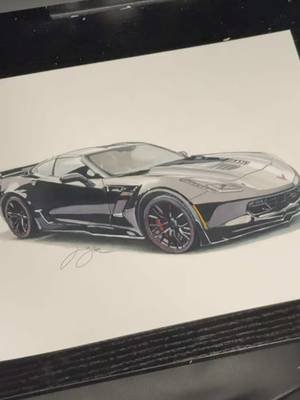 All finished with this one. What’s your thoughts #corvette #c7 #z06 #artist #freehand 