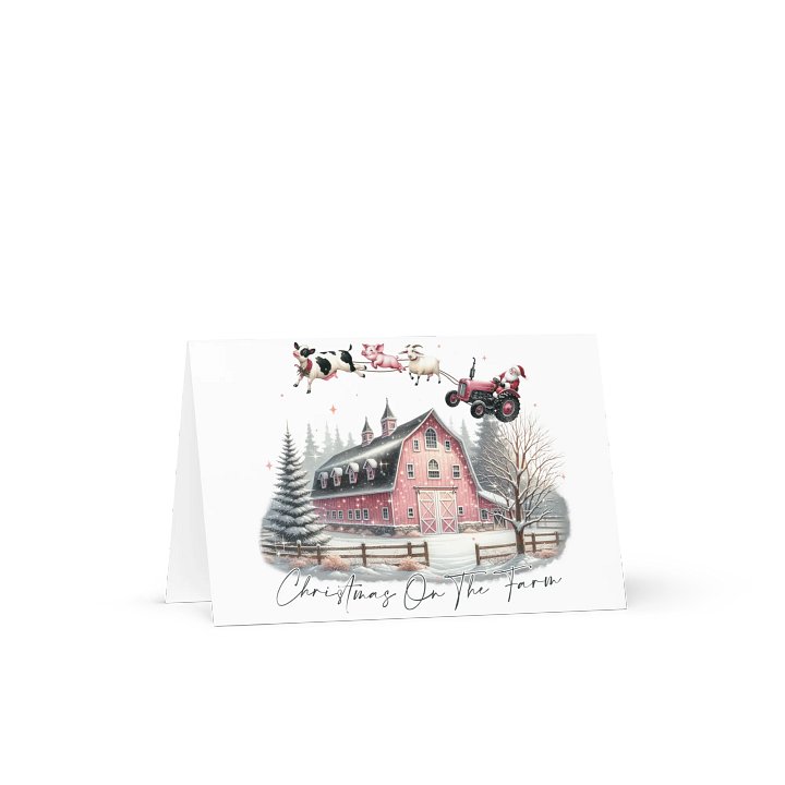 Christmas on the Farm Greeting Card product image (1)