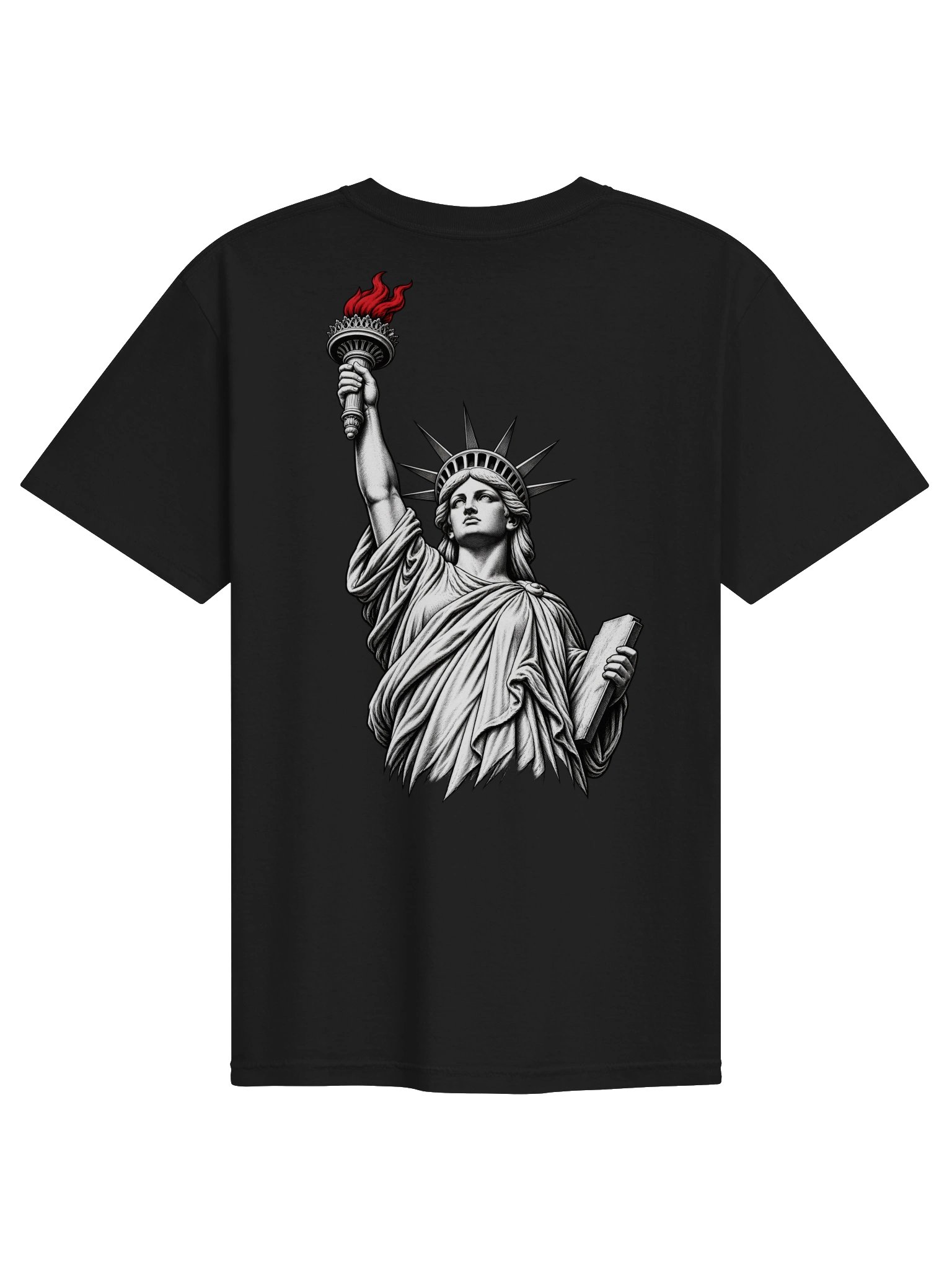 The Born Free Statue of Liberty T-Shirt product image (2)