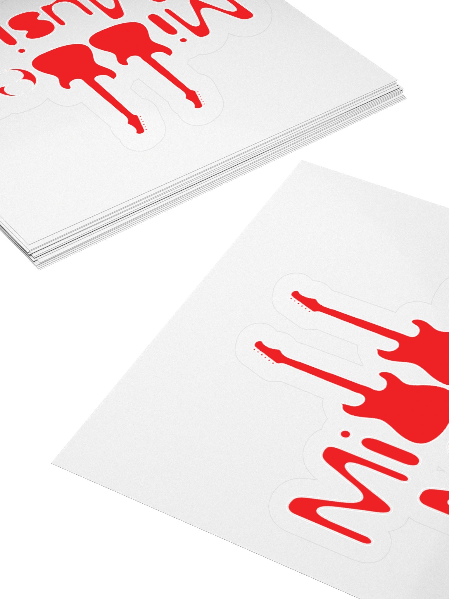 OG Red Logo Kiss Cut Stickers product image (11)