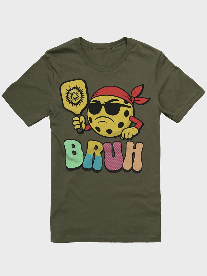 Bruh Pickleball Cartoon T-Shirt product image (10)