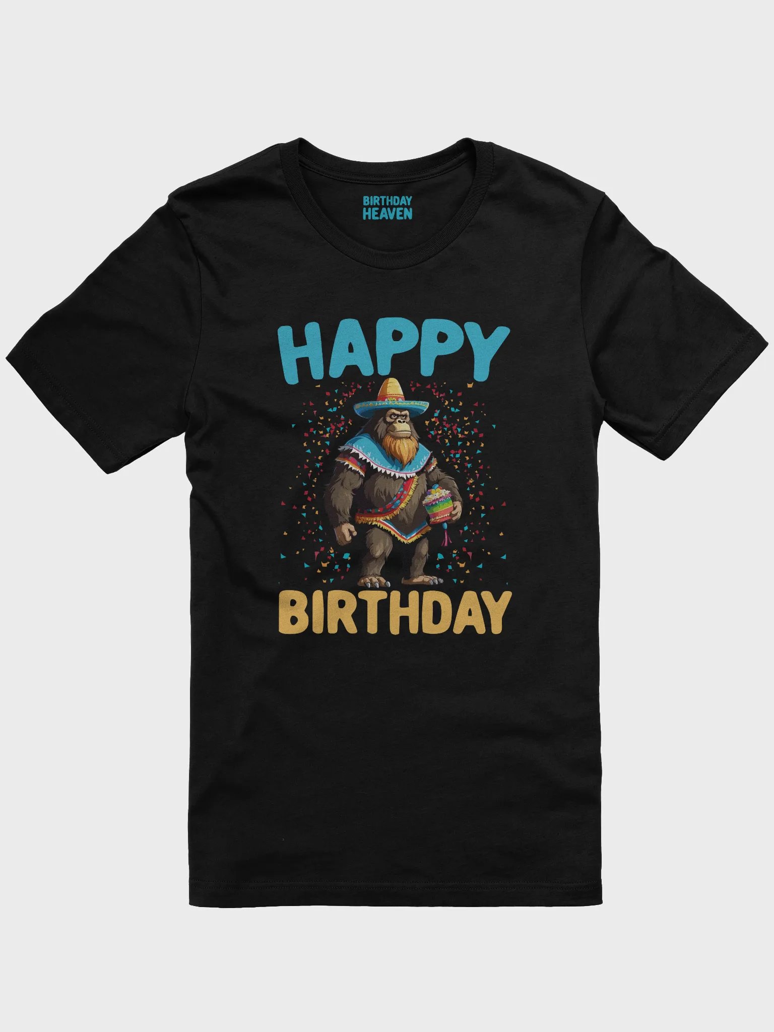 Happy Birthday (Mexican Sasquatch) T-Shirt product image (1)