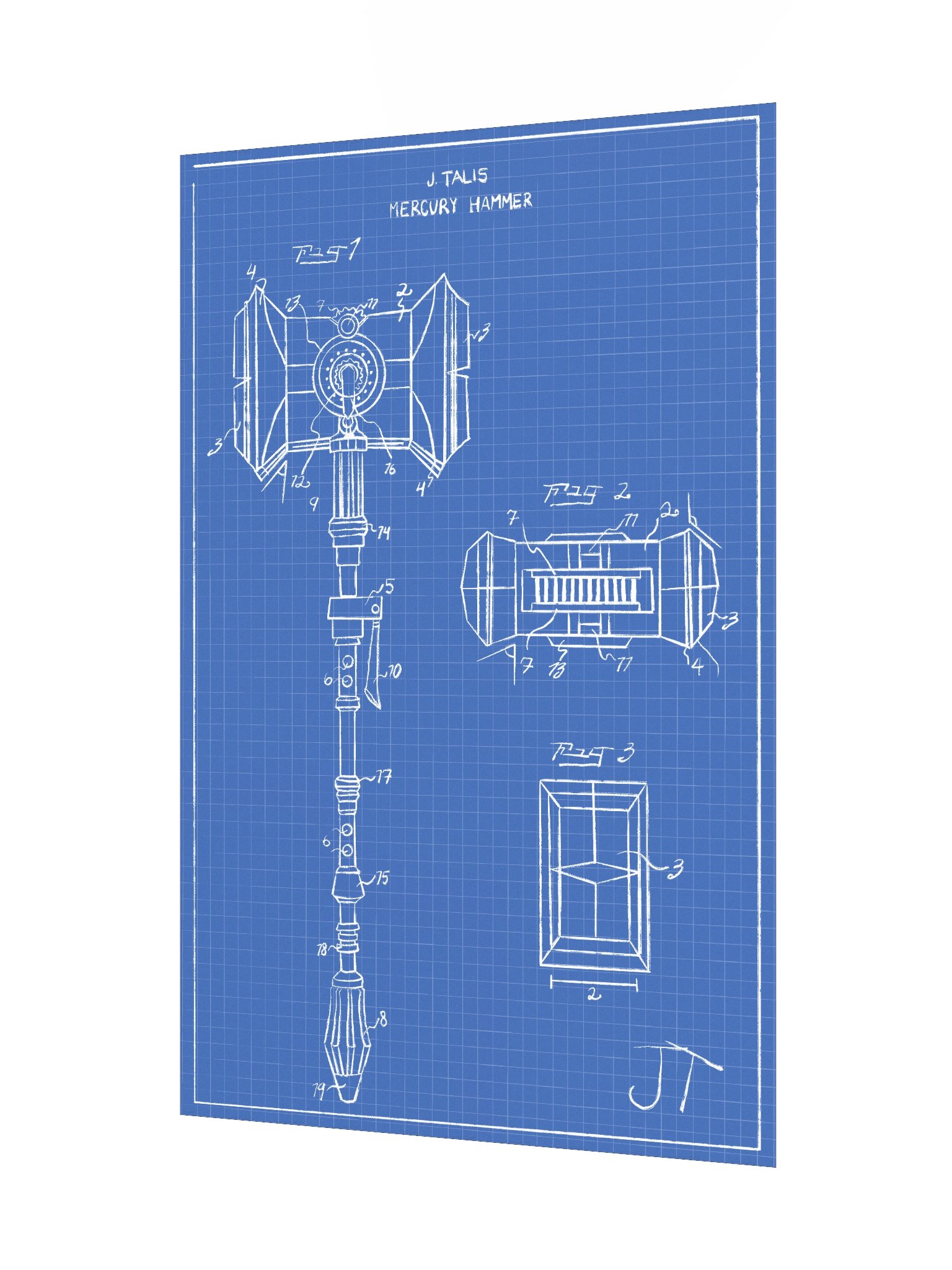 Jayce's Mercury Hammer Blueprint product image (3)