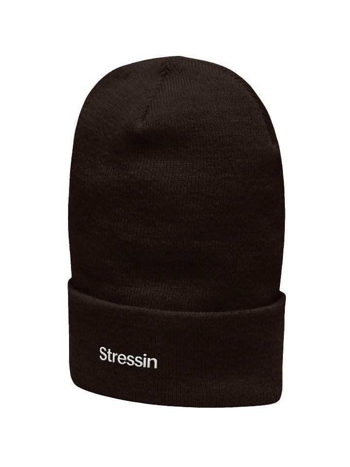 Stressin Monochrome Cuffed Beanie product image (5)