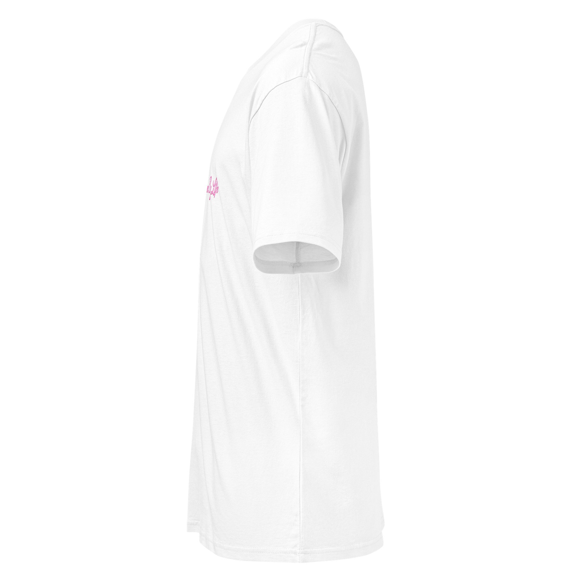 Unbroken By Life Tee – Pink Script Edition product image (2)
