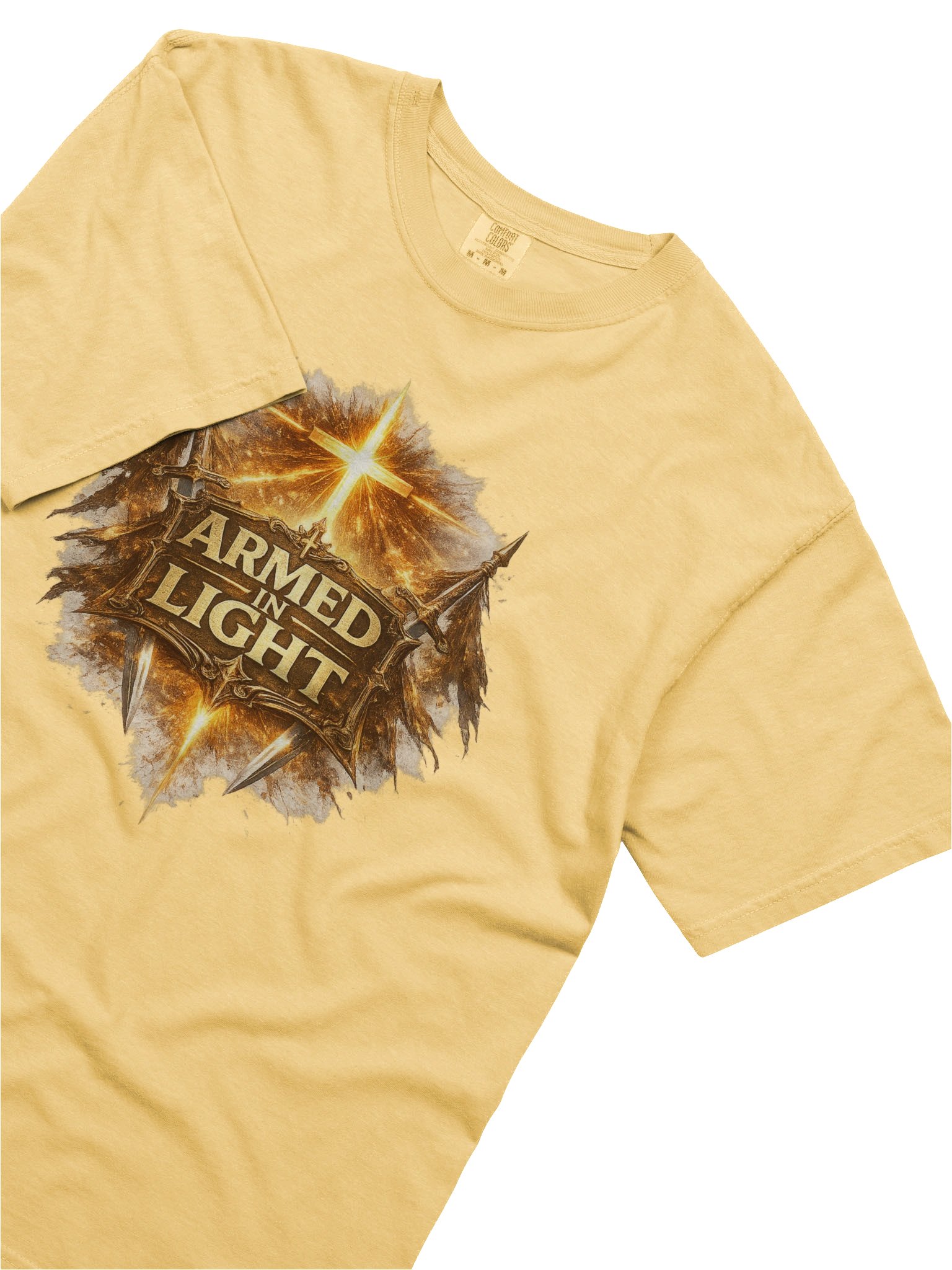 Vox Bellatorum – Armed in Light Tee product image (75)