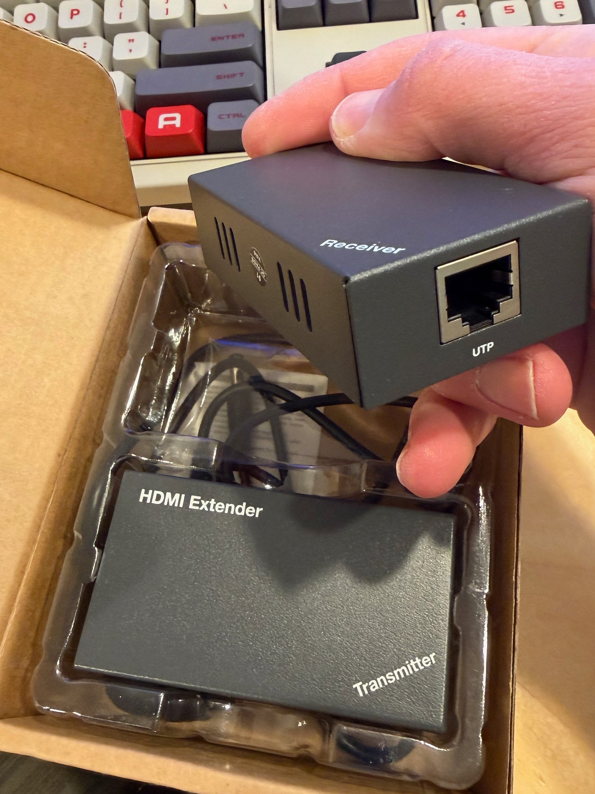 Generic HDMI to Ethernet Extender Set product image (1)
