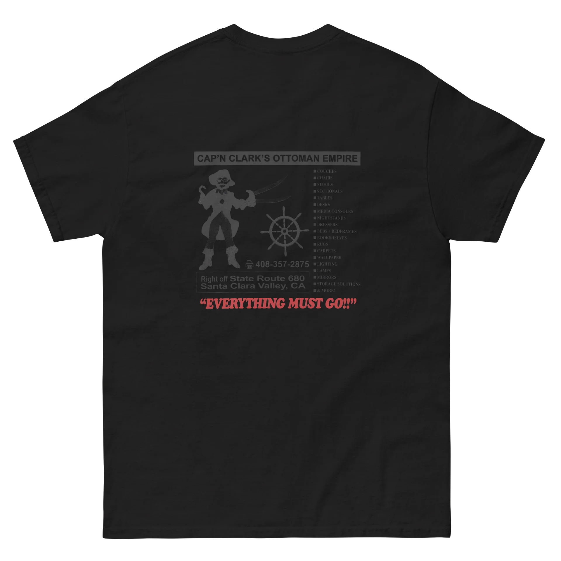 Cap’n Clark Ottoman Empire Shirt – Vintage History Graphic Tee product image (7)