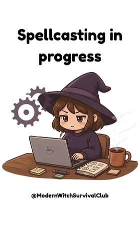 💻 Spellcasting in progress

Another Thursday, another quest to complete.

Cozy witch vibes, coffee-powered productivity and a...